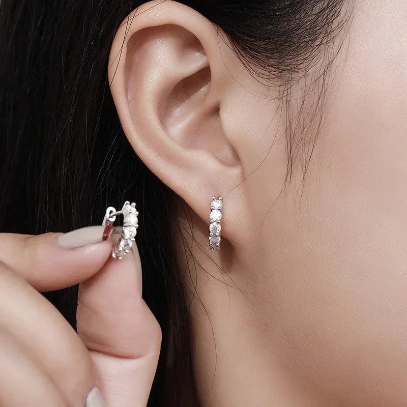 NeeTim Moissanite Earrings