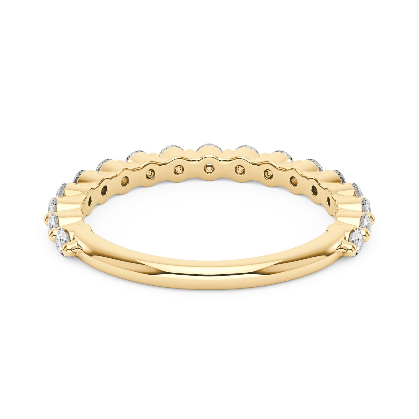 Elegant Half Eternity Wedding Ring