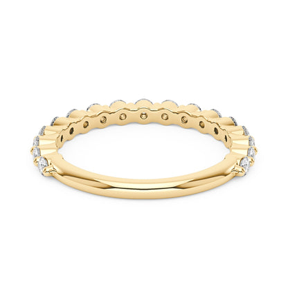 Elegant Half Eternity Wedding Ring