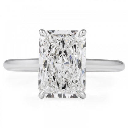 Radiant Cut Plain Band